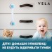 Замки безопасности набор 10 шт Замок блокиратор на мебель от детей Vela Bear универсальные силиконовые гибкие Прозрачный