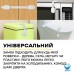 Замки безопасности набор 10 шт Замок блокиратор на мебель от детей Vela Big до 22см. универсальные силиконовые гибкие Белый